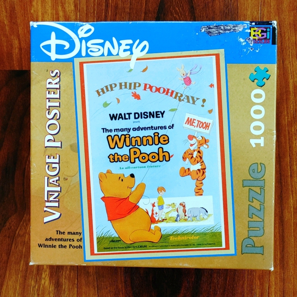 Winnie the Pooh Vintage Poster jigsaw puzzle